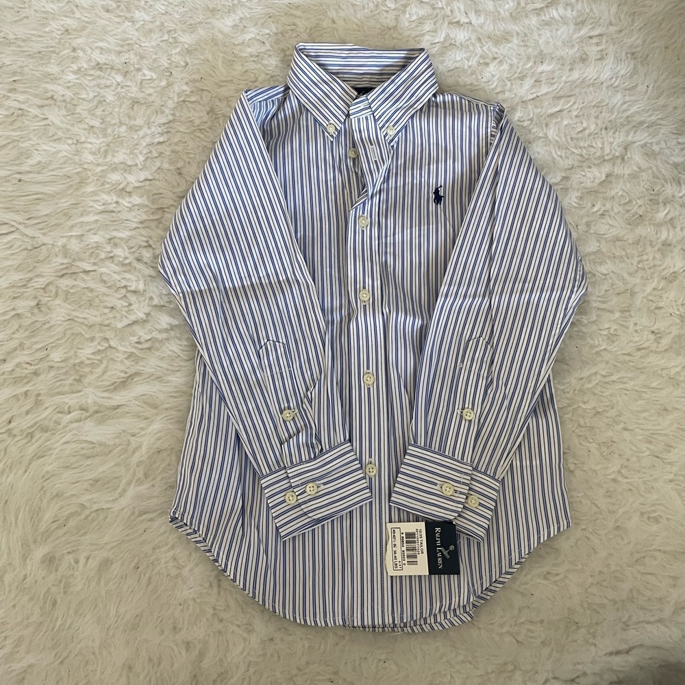 NWT. Ralph Lauren button down shirt. 4T. New with tags
